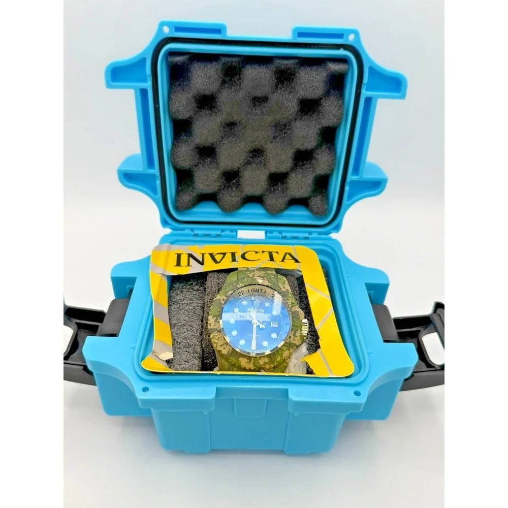 Invicta Reserve Pro Diver Hydromax 1000M Swiss Movement Watch Camo 40462 w/ Case